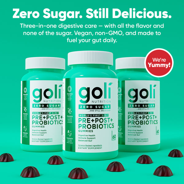 Zero SugarPre+Post+Probiotics Gummies
