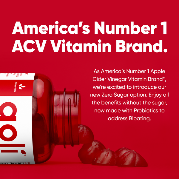 Zero Sugar Apple Cider<br>Vinegar+ Gummies