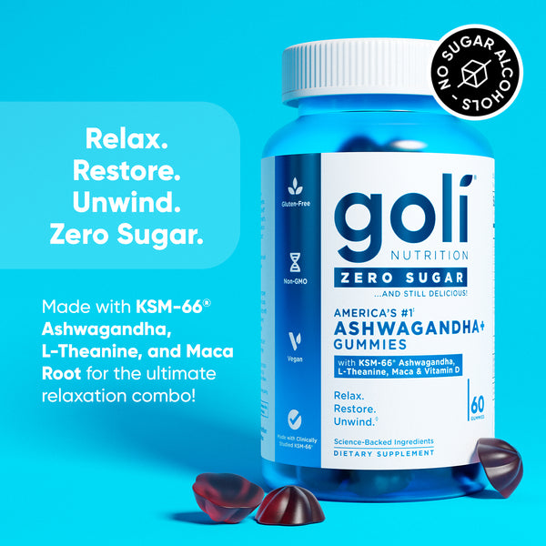 Zero SugarAshwagandha+ Gummies